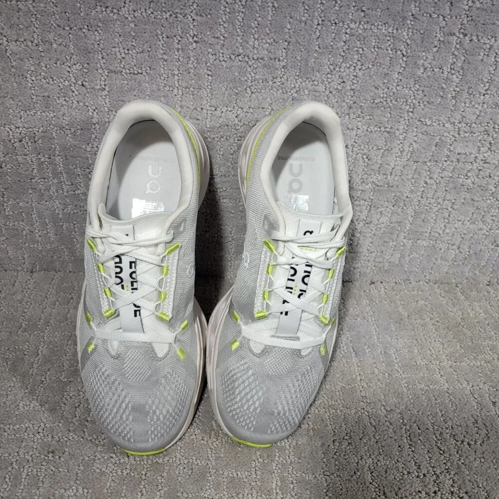 On Cloudeclipse Women's Size US 10 Grey/Green Athletic Running Sneakers.